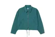 Lacoste Womens/Ladies Natural Dyed Denim Relaxed Fit Jacket (Green) (10 UK)