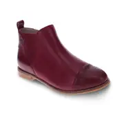 Scholl Tycoon Ankle Boot - Burgundy