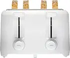 ✨ Proctor Silex 4 Slice Toaster with Extra Wide Slots for Bagels, Cool-Touch Wal