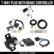 Tekonsha 7-Way Trailer Wiring Harness + Brake Control For 98-04 Nissan Frontier
