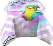 Hatchimals Water Cheggron Comforter Reversible Twin/Full Bed
