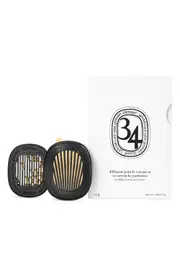 Diptyque 34 Boulevard Saint Germain Car Fragrance Diffuser & Refill Insert Set at Nordstrom One Size No Color