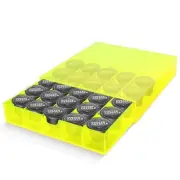 Coffee Pod Drawer Organizer for Counter Acrylic Coffee Pods Holder Neon Green