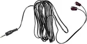 CHF03-2 3.0m/10ft IR Emitter Ex ion Cable Durable Emission Lines Remote Control Ext Wire Cord with 3.5mm Jack Black One Size