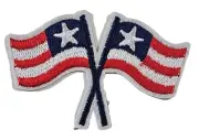 Red, White & Blue Flags - Embroidered Patch