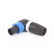 XLR Male Adapter Connector - 4 Pin Male Adapters Coupler Microphones Plug in