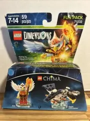 LEGO. Dimensions Fun Pack. Chima. Eris w/ Eagle Interceptor (71232). Sealed Box.