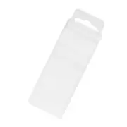 Transparent Plastic Telescopic Storage Box for Drill Bits Screw Tap Accessories