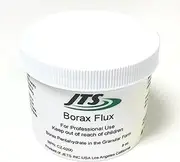 Borax 1/2 Pound Melting Flux 8 Oz. to Glaze Crucible Dishes for Gold Silver Jewelry
