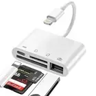 SD Card Reader Micro SD/SD Card Adapter 4 in 1 Trail Game Camera Card Viewer ...