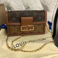 在飛比找Yahoo!奇摩拍賣優惠-Louis Vuitton LV Dauphine Woc 