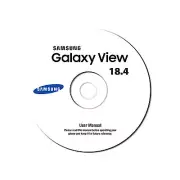 Samsung Galaxy View Tablet 18.4-Model SM-T670-Device User Manual Guide on CD