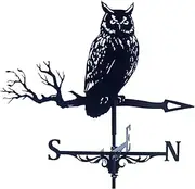 Wind vanes, Outdoor Garden Weathervanes Weather Vane Vintage Dog Style Wind Direction Indicator for Yard Roof Farm Decorate Professional Measuring Tools Easy Use