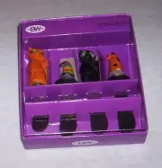 2012 Boston Warehouse Pate Butter Spreaders Halloween Cats & Hats