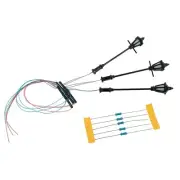 Lamps Model 20mA 3 PCS Accessories Building Layout LEDs Lights O Scale