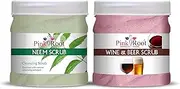 Neem Scrub 500gm with Wine & Beer Scrub 500gm