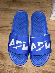 APL MENS BL TECHLOOM SANDALS SIZE 14 NWB COBALT BLUE/WHITE $120