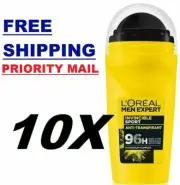 10x L'oreal Men Expert XXL Roll ON 96h INVINCIBLE SPORT Deodorant