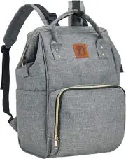 Baby Diaper Bag Backpack Baby Care Bag with Stroller Straps and Multifunctional