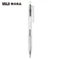 在飛比找momo購物網優惠-【MUJI 無印良品】透明管原子筆/0.7mm/黑