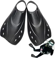 Swimming Fin,Short Swim Fins - Ergonomic Comfortable Diving Fins, Professional Short Swim Fins, Short Flippers Swimming Training Fins for Swimming