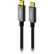 MBEAT LC7968 1.8M USB-C Cable 4K 100W Pd 10Gbps Data Usb3.2 Gen2 Toughlink
