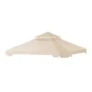 replacement canopy top cover set 10 ft. x 10 ft. cottleville gazebo fabric beige