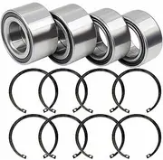 Front and Rear Wheel Bearings Compatible with Polaris 2010-2014 Ranger RZR 800/RZR S 800:2013-2016 Ranger 900 XP/Ranger 900 Crew Replaces 3514699 3514635 3585502 3514627 3514924 3514822 35150