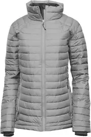 Columbia Women's White Out ll Omni Heat Jacket Puffer 1X Grey /Grey 036