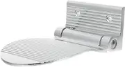 BIUDECO Pedal Shower Stool for Elderly Single Footstool Anti-slip Bathroom Foot Board Easy to Install Silver Long Lasting