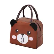 Lunch Box Bag Large Capacity Anti-fouling Waterproof 3d Pattern Cartoon Portable Insulation Lunch Box Bag For School