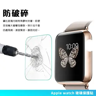 Q哥 手錶玻璃貼 保護貼 手錶 iwatch保護貼 蘋果手錶保護貼 適用蘋果 Apple watch 38mm A24