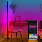 RGB LED Corner Floor Lamp RGBIC Ambient Light App Control DIY Color Changing