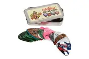 Set of 24x Alice Guitar Picks - Variety Pack - Celluloid - Rectangle Tin