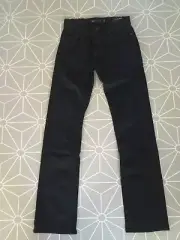 *BNWT* Men’s JUST JEANS Black Stretch Straight Leg Jeans W 30” L 34”