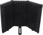 JOINPAYA 1 Set Microphone Acoustic Cover Microphone Strainer Filter Podcast Microphone Recording Music Microphone Recording Microphones & Accessories Acoustic Wall Black Iron