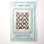 The Quilt Barn Collection Radiant Hearts Quilt Pattern Pieced & Applique