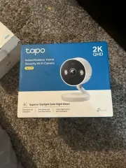 TP-Link Tapo 2K QHD Security Camera, Indoor/Outdoor Home Security Wi-Fi Camera