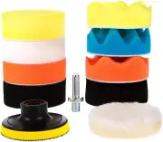 Buffing Pads, Polishing Pad Kit, Buffer for Car Detailing, Polishing Wheel for D
