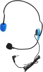 HAMPPLIES -520 Speech Microphone Sturdy Design Comfortable Headband Versatile for Interviews Education Singing