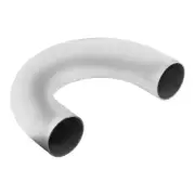 Proflow Stainless Steel Tubing Intercooler Exhaust SS304 4.00in. 180 Degree Elbo