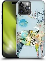 Head Case Designs Officially Licensed Wyanne Strength Animals 2 Hard Back Case Compatible with Apple iPhone 14 Pro Max