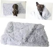 TOBBOMEY Pet Mats Plush Pet Pad Comfortable Breathable for Cats Dogs More Cozy Bed for Pet Sturdy Construction