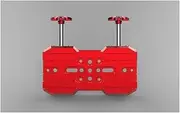 Heavy 60 Degrees 75 Degrees Double Slot Wide Slot Astronomical Telescope Accessories(Red)