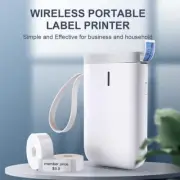 Label Printer w/ Tape D11 Thermal charge Label Maker USB Bluetooth Compatible
