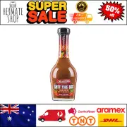 Bunsters Shit The Bed 12/10 Heat Hot Sauce Chili Pepper Sauce 8 fl oz NEW AU