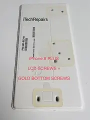 Apple iPhone 8 PLUS 8+ LCD Bracket SCREWS + BOTTOM PENTALOBE SCREWS 605-03244