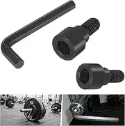Replacement Hex Bolts & 12mm Hex Allen L-Wrench Tool Perfect for Olympic, Curl, Tricep, and Dumbbell Bars