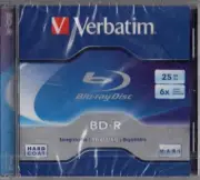 Verbatim BLU-RAY DISC - BD-R Recordable, 25 GB, 6X Speed - New/Sealed