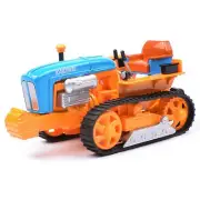 Farm Toy Crawler Tractor Trailer Diecast Toy Car for Kids Boys Yellow